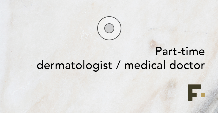 Vacature Parttime dermatoloog / huisarts